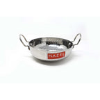 Stainless Steel Hammered Deep Kadai, 1 L -18cm