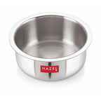 Triply Stainless Steel  Tope with Induction Base, 2 L, 18.5 cm