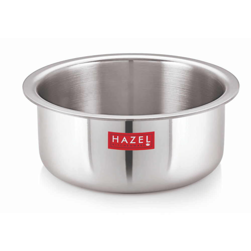 Triply Stainless Steel  Tope with Induction Base, 2 L, 18.5 cm