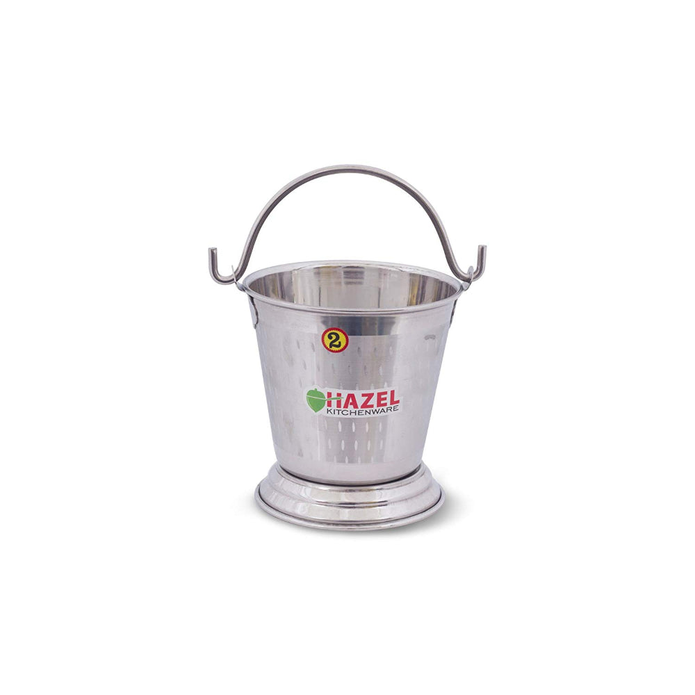 Stainless Steel Serving Bucket for Dal & Curry, 800ML