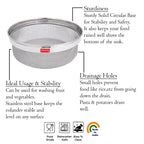 Stainless Steel Strainer Basket, 19cm