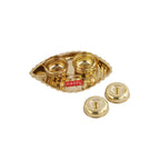 Brass Shank Karma Pooja Aarti Thali