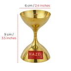Nanda Brass Diya for Pooja - Deep Oil Lamp