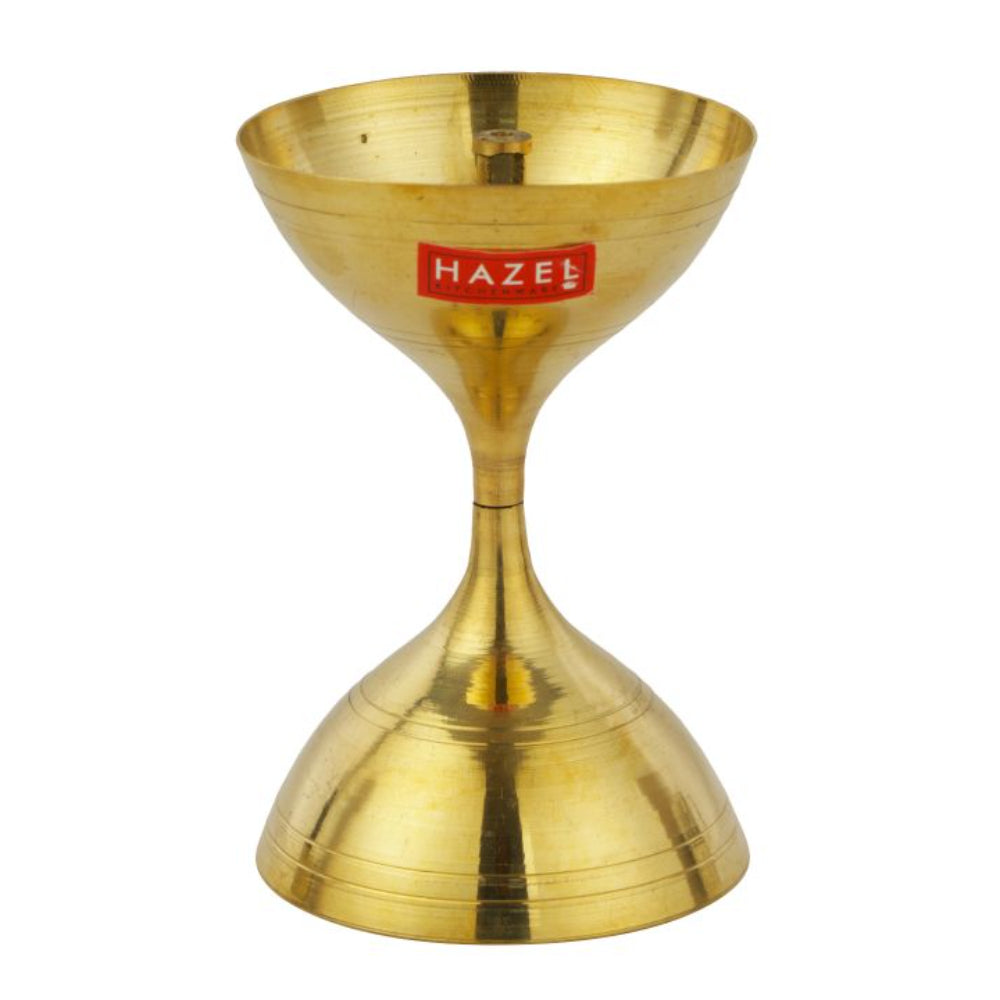 Nanda Brass Diya for Pooja - Deep Oil Lamp