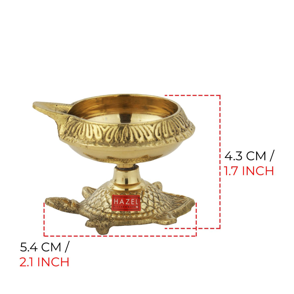 Brass Tortoise (Kachua) Diya