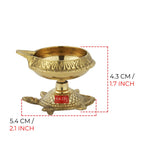 Brass Tortoise (Kachua) Diya