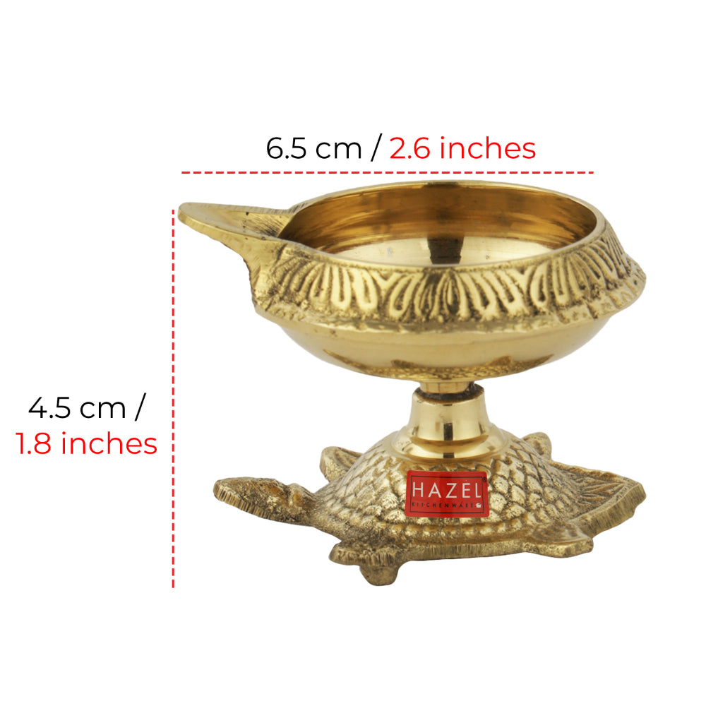 Brass Tortoise (Kachua) Diya