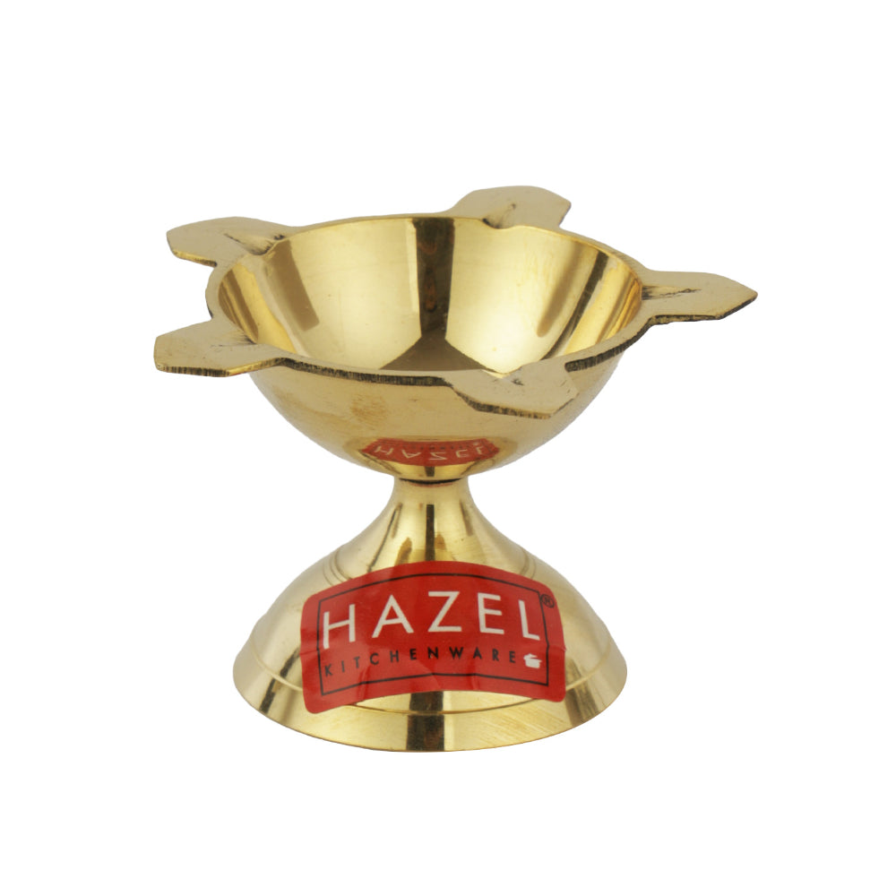 Brass Punch Deevi /Diya - Oil Lamp