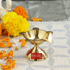 Brass Punch Deevi /Diya - Oil Lamp