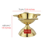 Brass Punch Deevi /Diya - Oil Lamp