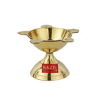 Brass Punch Deevi /Diya - Oil Lamp