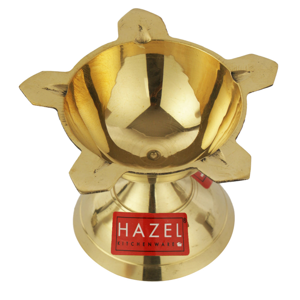 Brass Punch Deevi /Diya - Oil Lamp