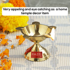 Brass Punch Deevi /Diya - Oil Lamp