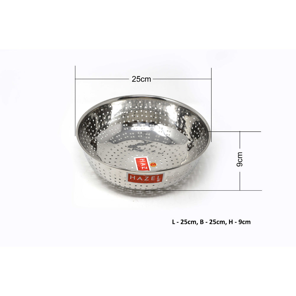Stainless Steel Vegetable Strainer, 25cm