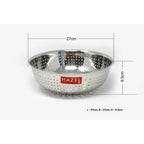 Stainless Steel Multipurpose Food Strainer, 27cm