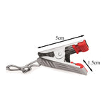 Stainless Steel Hanger - 25 Clips With Plastic Grip