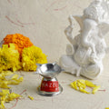 Panchwati Stainless Steel Diya – 5 Wati (5 × 3.5 cm)
