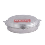 Stainless Steel Kumkum Box – 7 × 2.5 cm