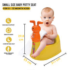Baby Potty Training Seat – Yellow (6-18 Month Kids)