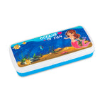 Kids Pen Box with Separator, studio view on a white background