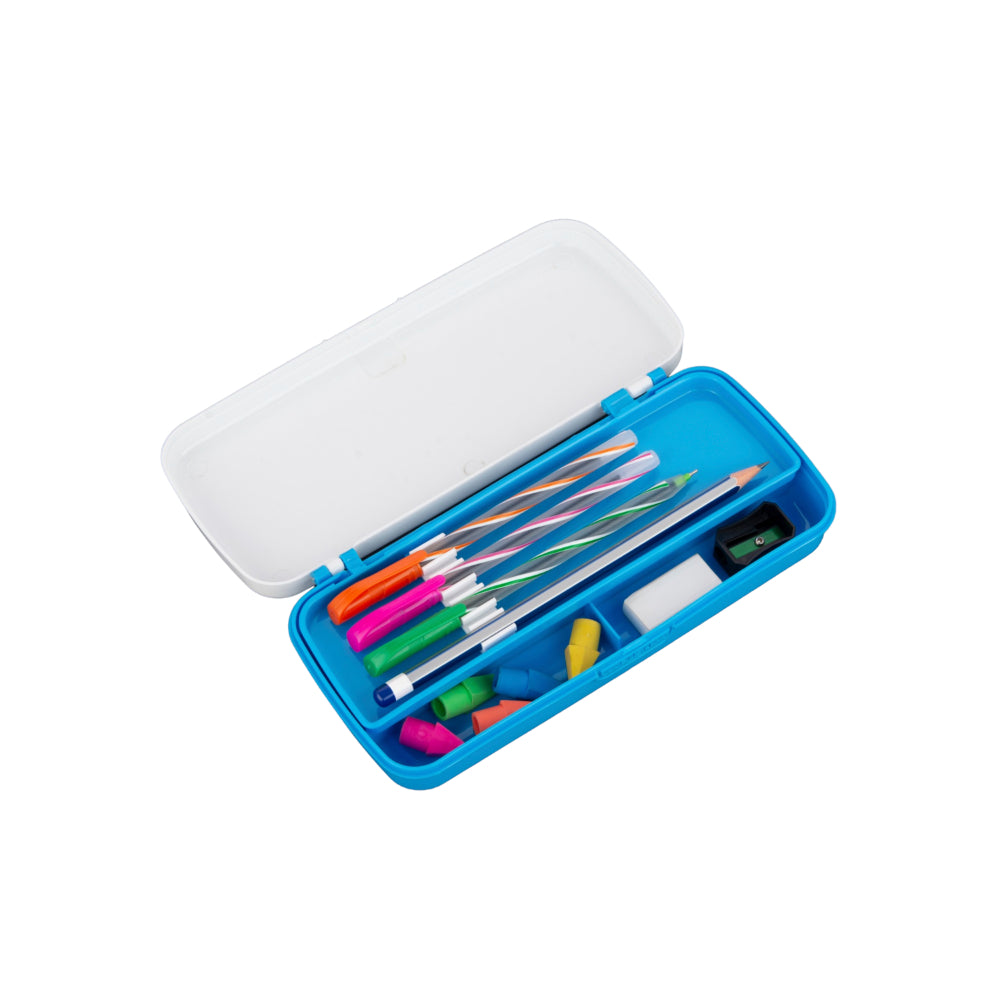 Kids Pen Box with Separator – Blue