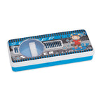 Pencil Case / Pen  with Separator – Blue