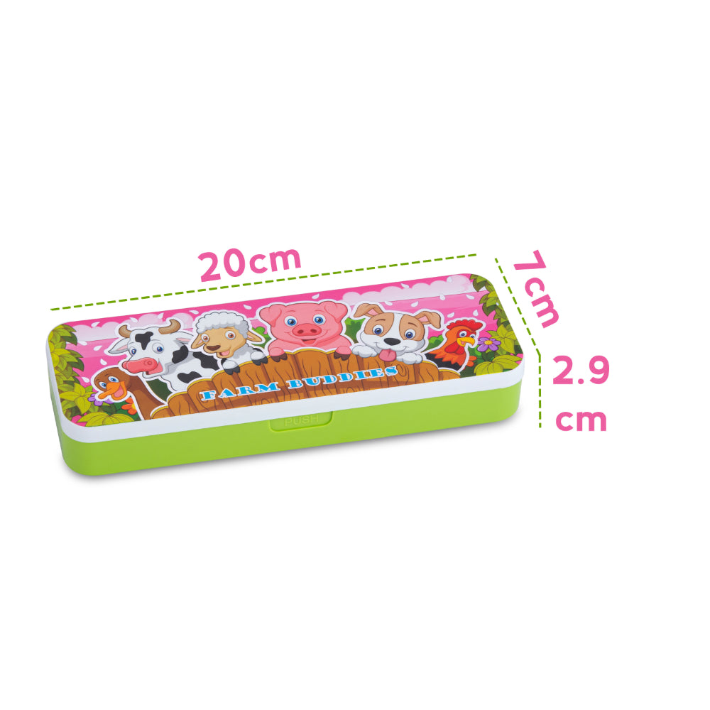 Pencil Case /Compass box - Green