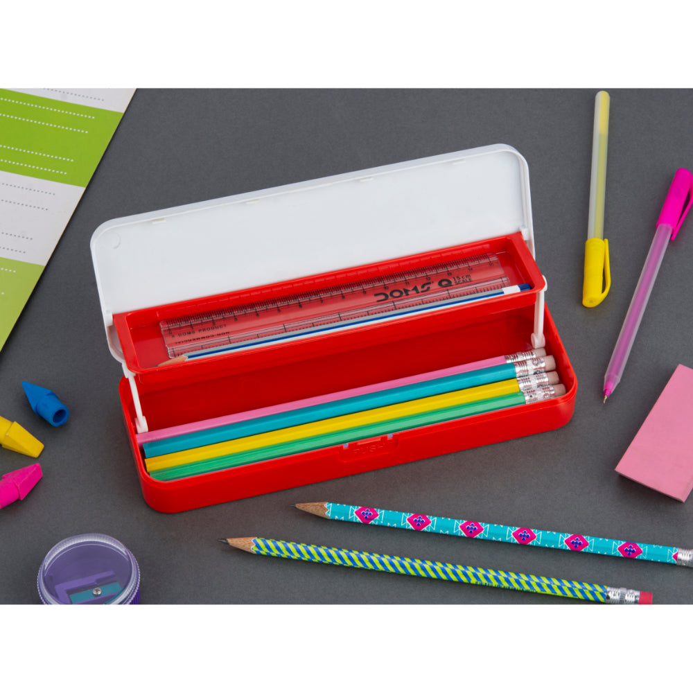 Pencil Case /Compass box - Red