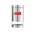 Stainless Steel Transparent Container, Glossy Finish - 1200 ML