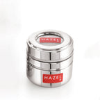 Stainless Steel Spice Container with Transparent Lid, 200ml