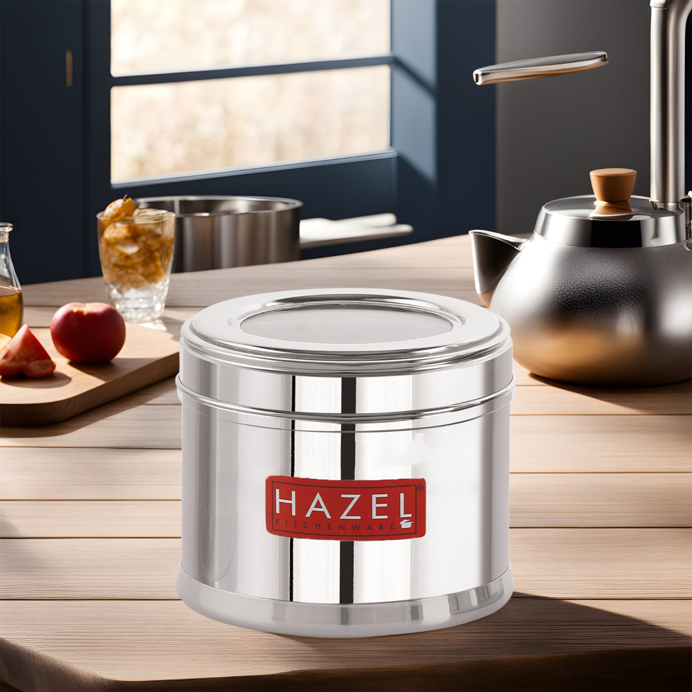 Top See Through Masala Box for Kitchen with Airtight Lid – 700 ML