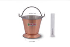 Stainless Steel Serving Bucket for Dal & Curry, 800 ML