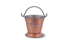 Stainless Steel Serving Bucket for Dal & Curry, 800 ML