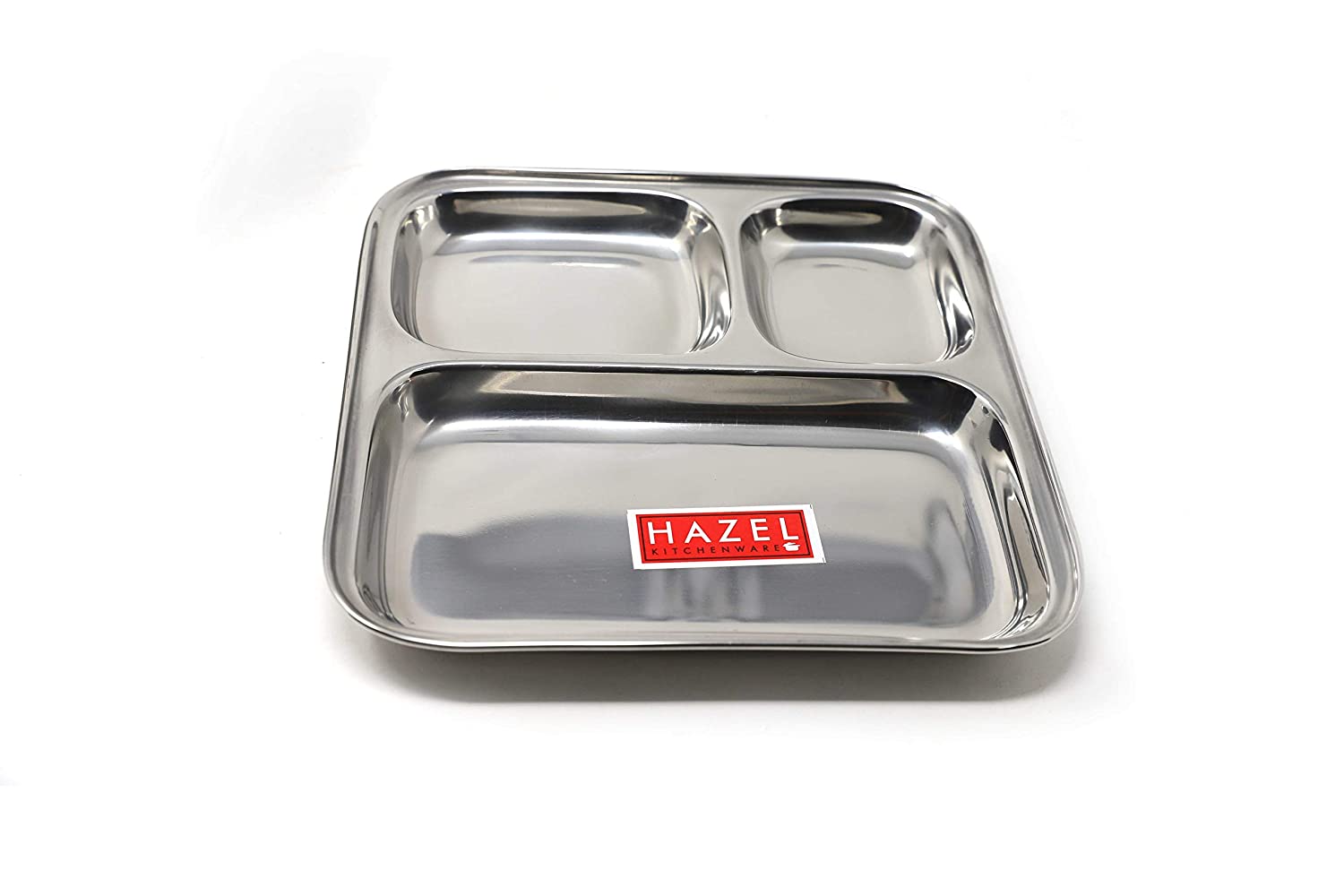 Stainless Steel Pav Bhaji Plate- 22cm