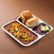 Stainless Steel Pav Bhaji Plate- 22cm