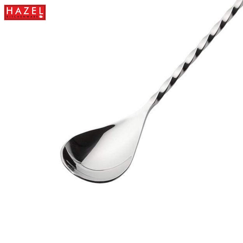 Stainless Steel Twisted Bar Spoon, Set of 6