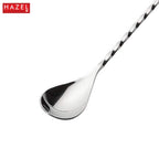 Stainless Steel Twisted Bar Spoon, Set of 6
