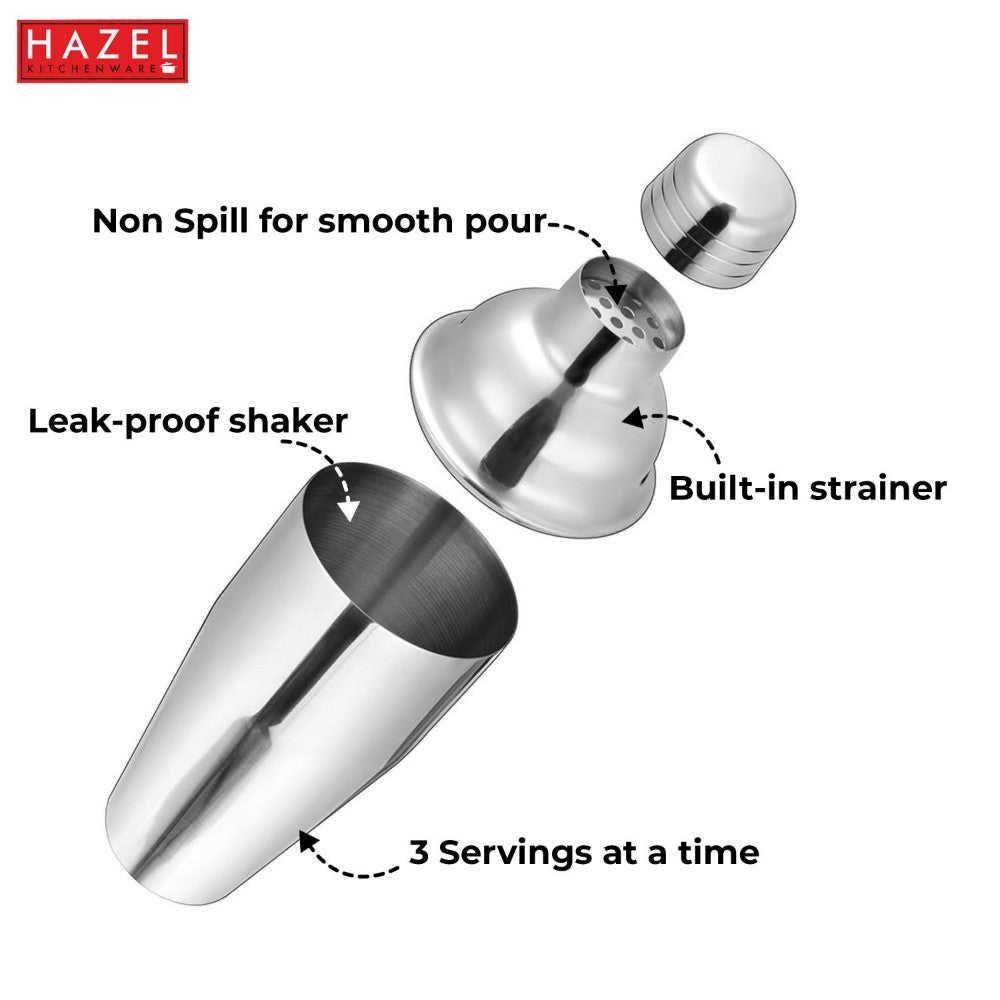 Stainless Steel Cocktail Shaker 800 ML