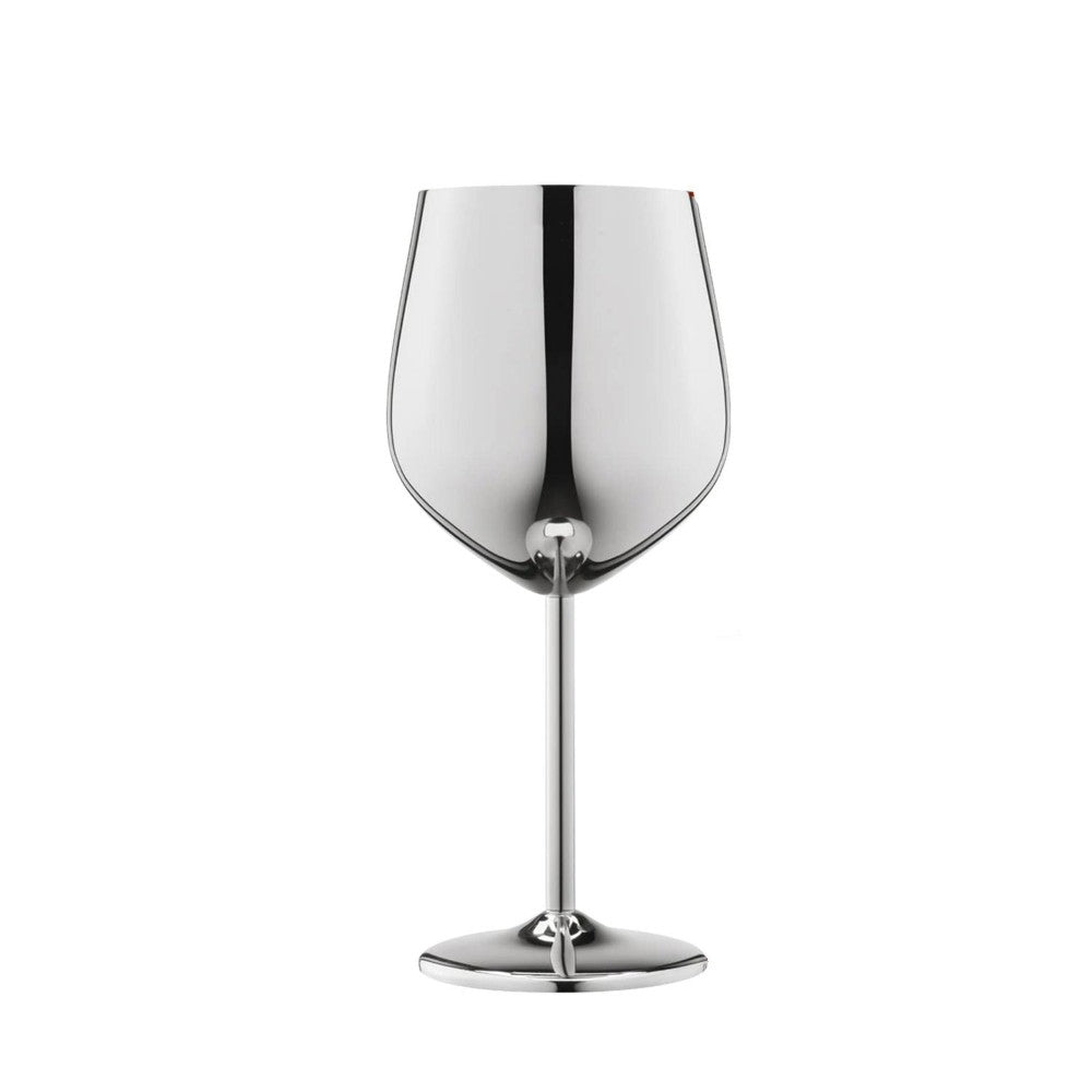 Stainless Steel Wine Goblet Glass, 250 ML