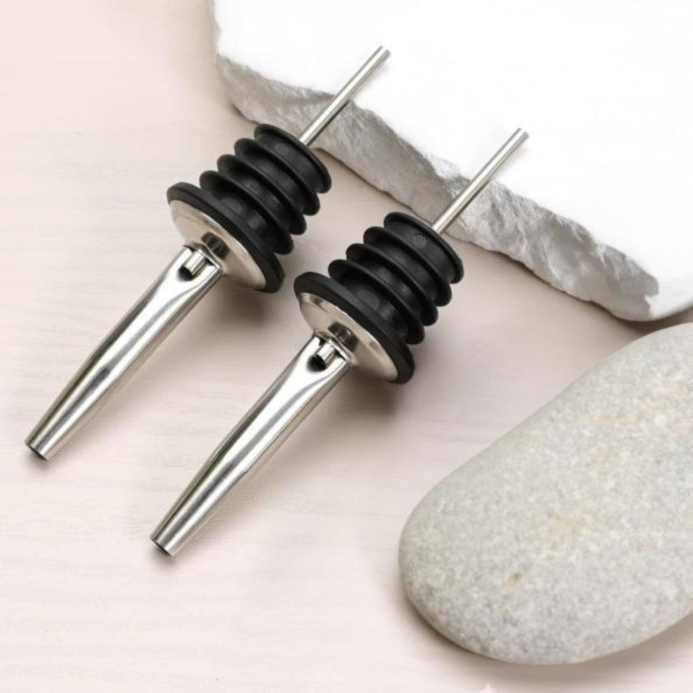 Stainless Steel Bottle Pourer Set of 2