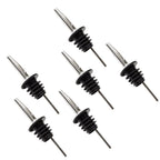 Stainless Steel Bottle Pourer Set of 6