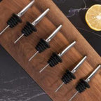 Stainless Steel Bottle Pourer Set of 6