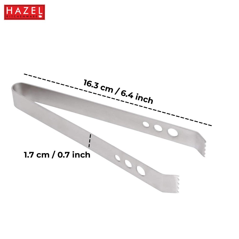 Stainless Steel Tong for Serving Ice Cubes