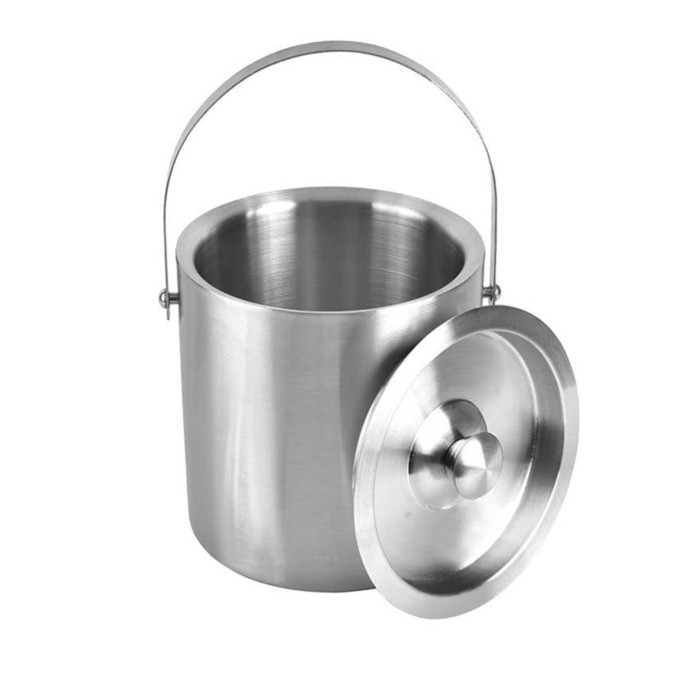 Stainless Steel Ice Bucket with Handle – 1700 ML