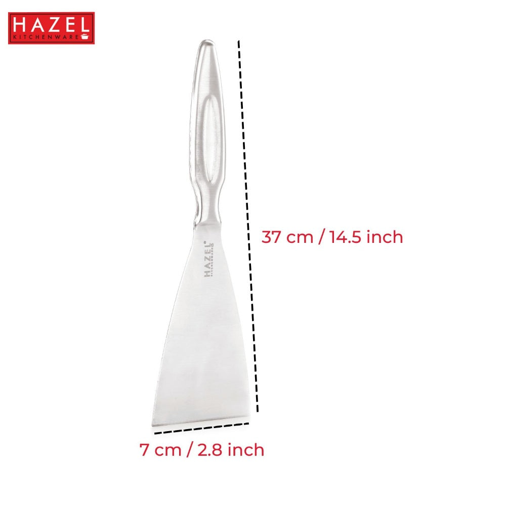 Stainless Steel Pizza Cutter & Lifter