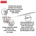 Stainless Steel Ladle (Doya) with Handle -200 ML