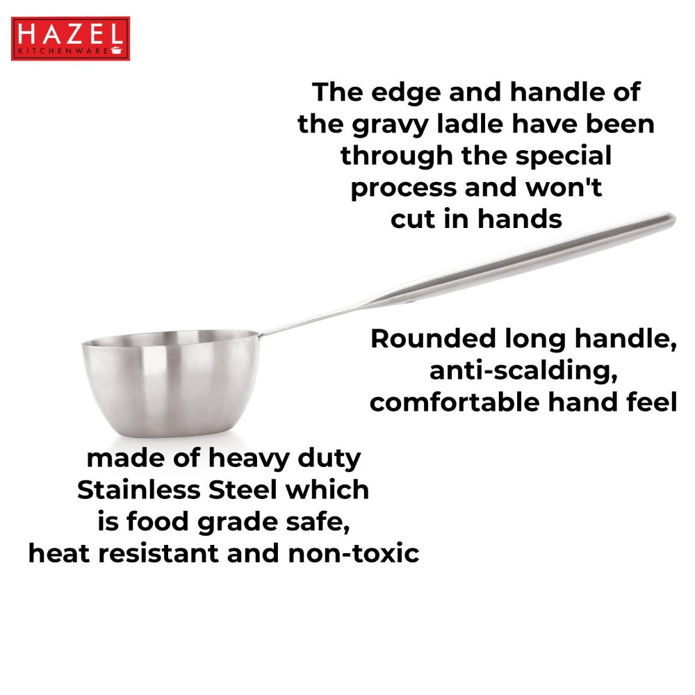 Stainless Steel Large Ladle/Doya - 280 ML