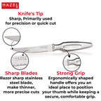 Stainless Steel Serrated Kitchen Knife