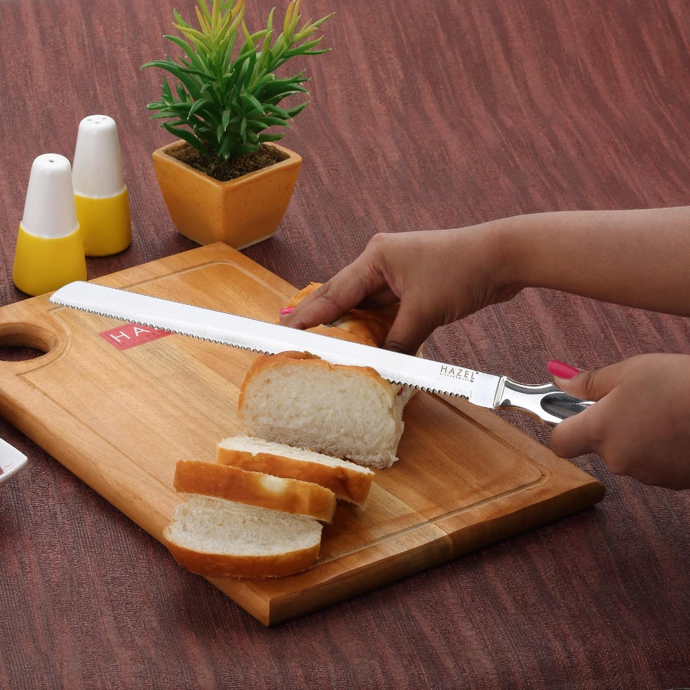 Stainless Steel Bread Knife Serrated