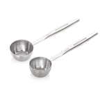 Stainless Steel Ladle with Handle, 9.4 cm - Set of 2